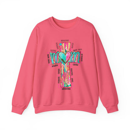 Christian Mama Sweatshirt | Faith Based Shirt | Religious Gift for Mom | Bible Verse | Blessed Mama | Motherhood Comfort Tee