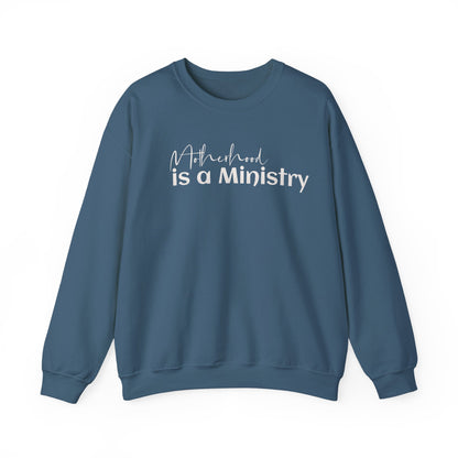 Motherhood Is Kingdom Sweatshirt | Christian Mom Gift | Bible Verse Tee for Her