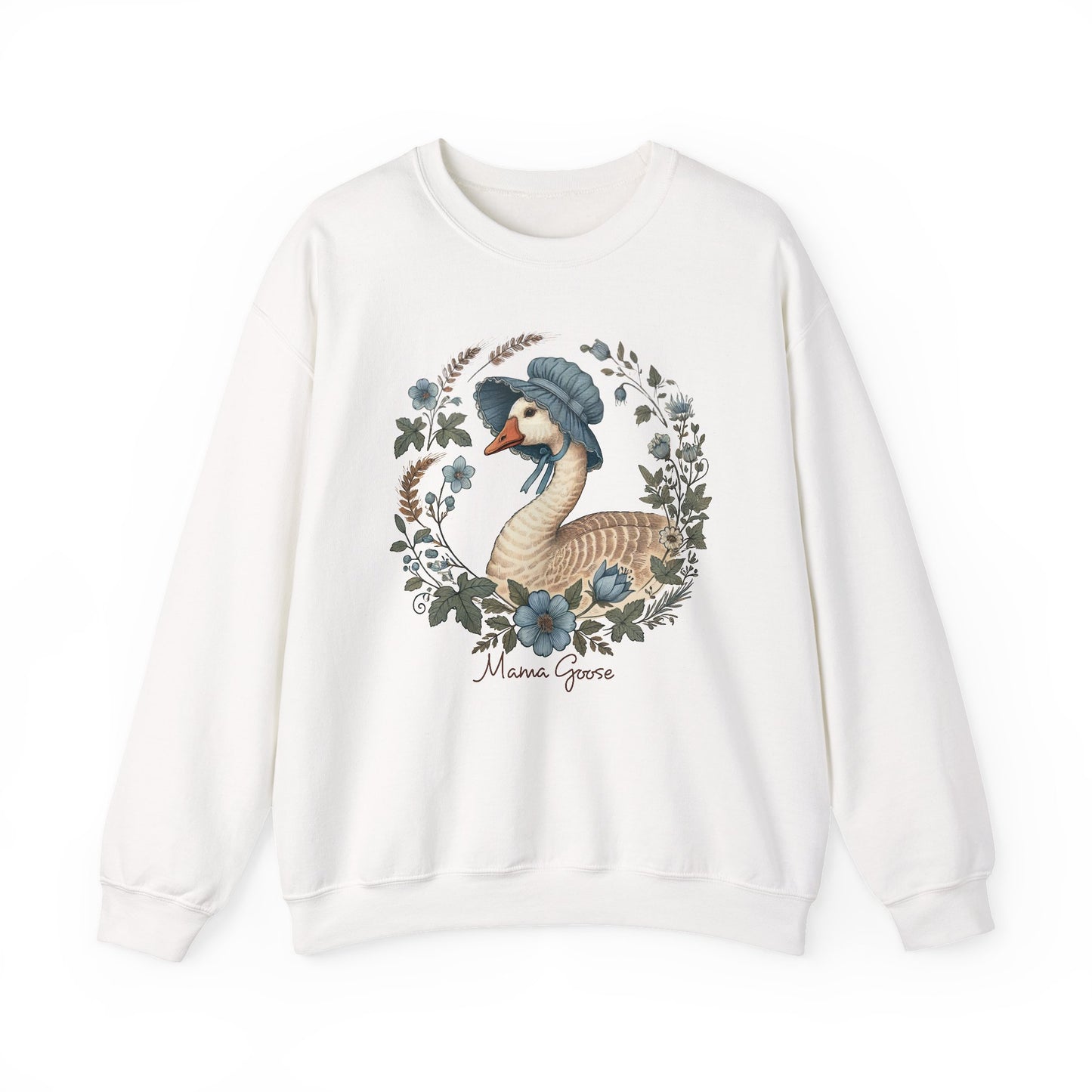 Floral Mama Goose Sweatshirt | Girly Duck Sublimation | Mother’s Day Clipart