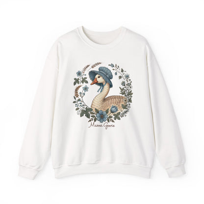Floral Mama Goose Sweatshirt | Girly Duck Sublimation | Mother’s Day Clipart