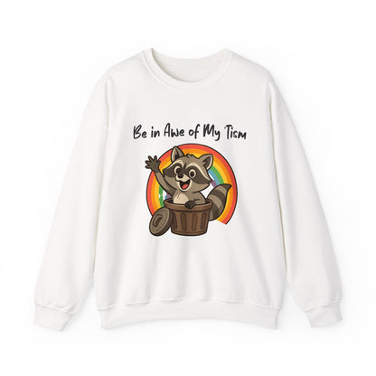Be In Awe Of My 'Tism sweatshirt | Autism awareness gift | Funny meme crewneck | Retro unisex top for mom | supporters