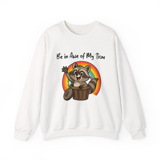 Be In Awe Of My 'Tism sweatshirt | Autism awareness gift | Funny meme crewneck | Retro unisex top for mom | supporters
