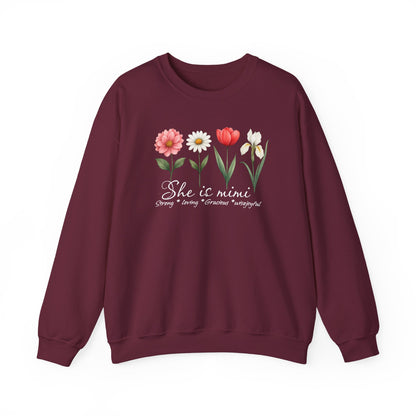 She Is Mimi T-Shirt | Grandma T-shirt Gift | Mother’s Day Reveal Idea