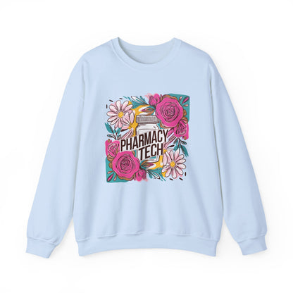 Pharmacy Tech Sweatshirt | CPHT Floral Crewneck | Pharmacist Gift Idea