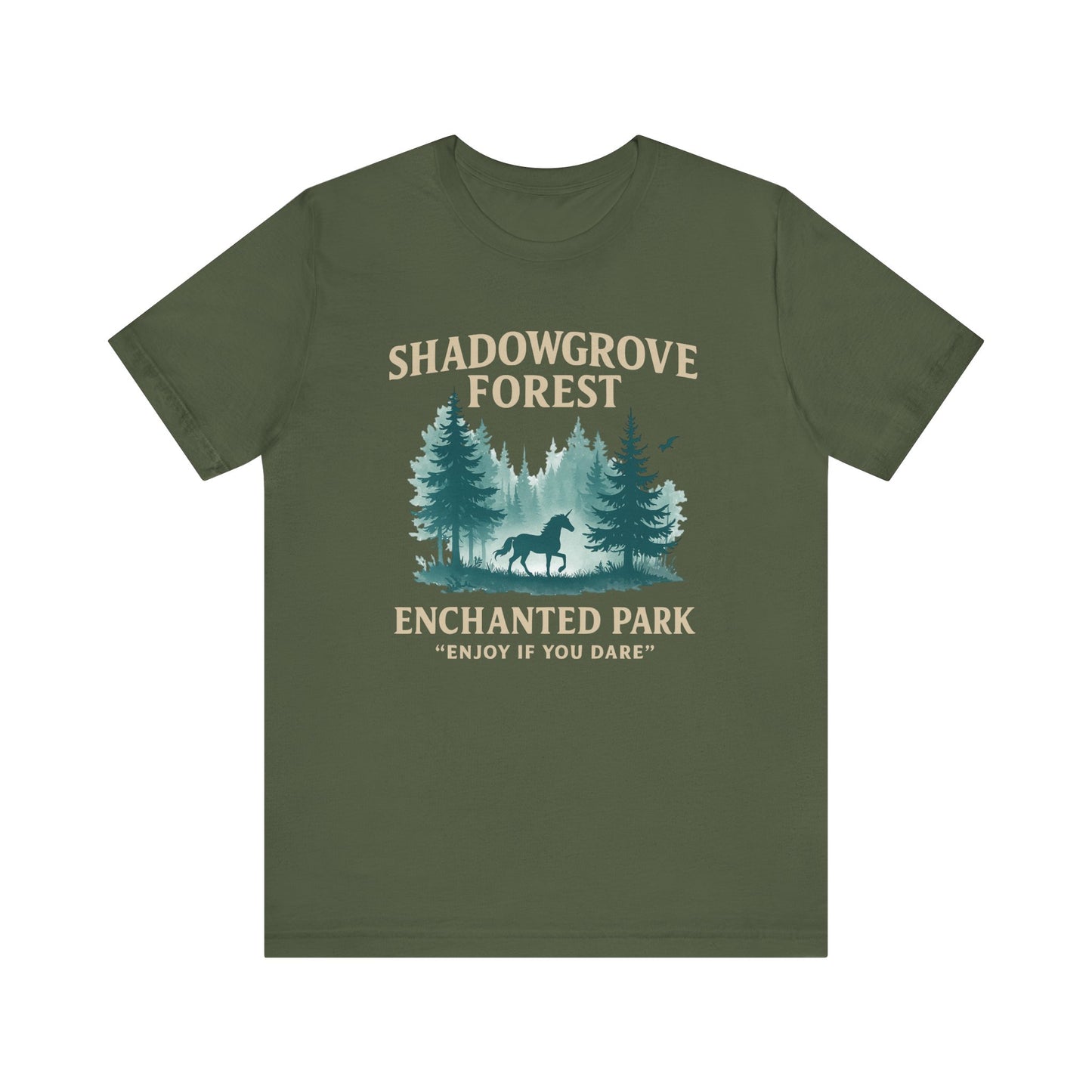 Shadowgrove Forest T-shirt | Magical Wizard Tee | Enchanted Bookish Gift