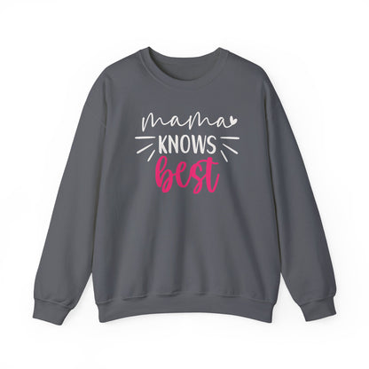 Mama Knows Best Sweatshirt | Cool Mom Tee | Mother’s Day Gift for Her