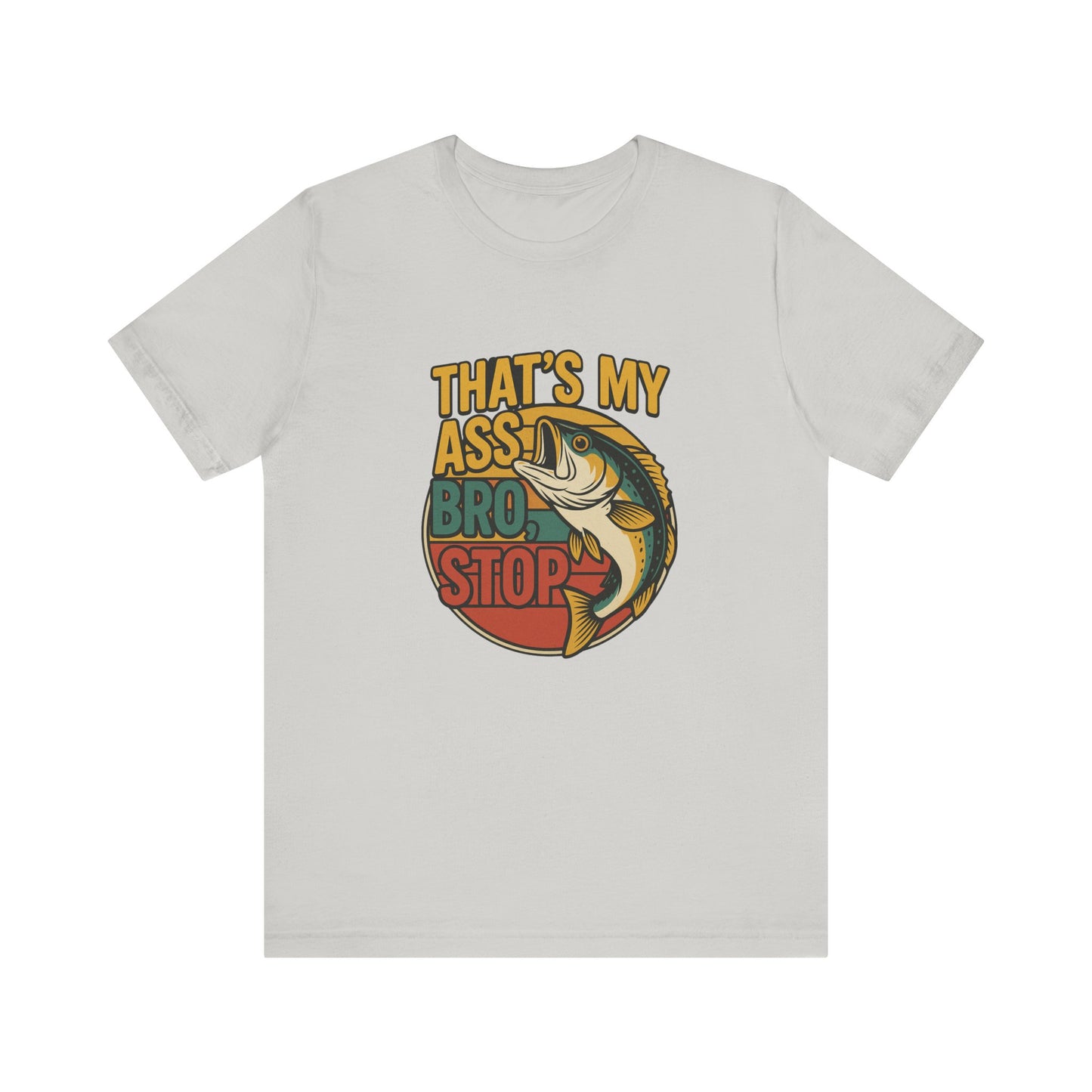 That’s My Bass Bro T-shirt | Funny Fishing Tee | Retro Gift for Fishermen