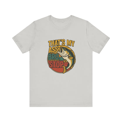 That’s My Bass Bro T-shirt | Funny Fishing Tee | Retro Gift for Fishermen