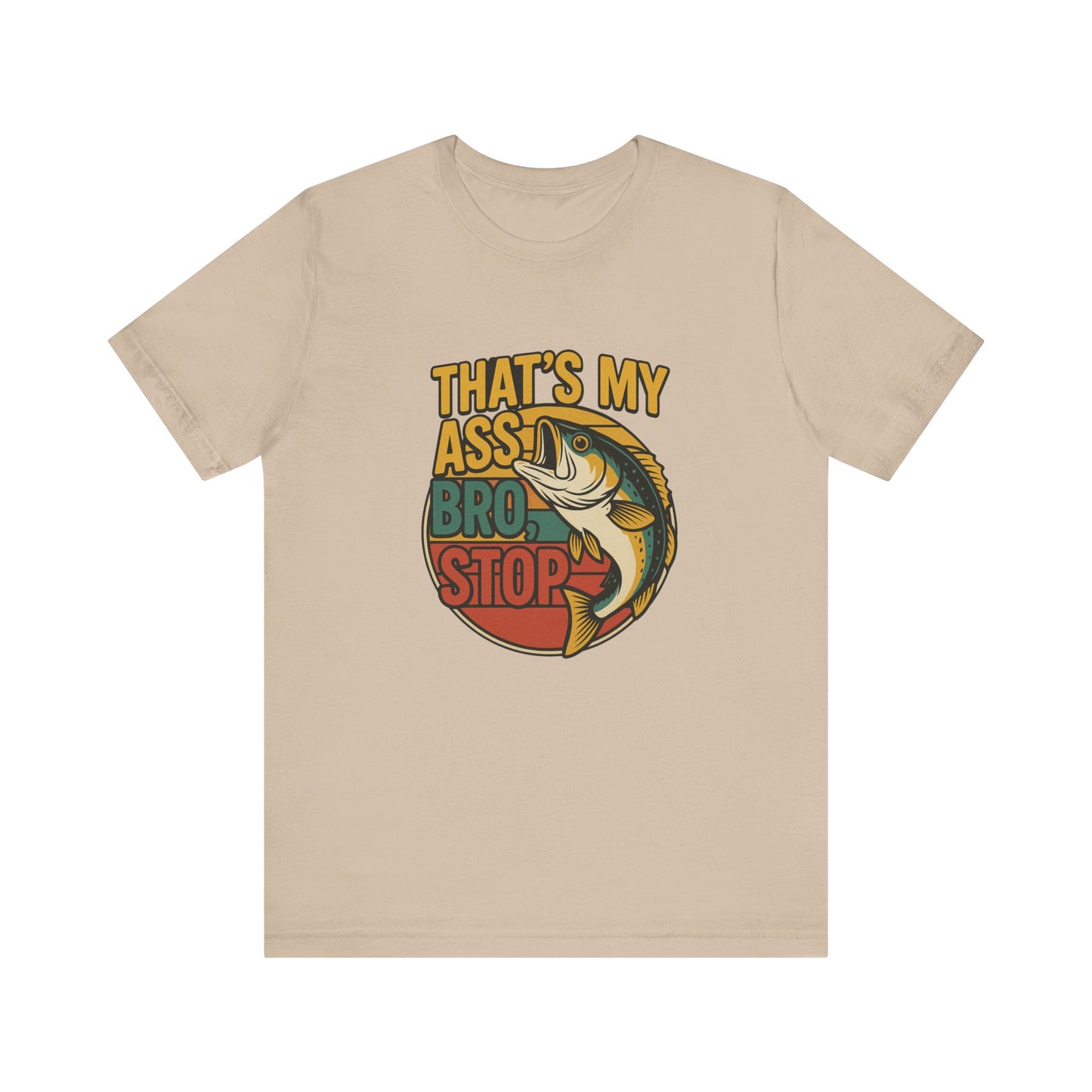 That’s My Bass Bro T-shirt | Funny Fishing Tee | Retro Gift for Fishermen