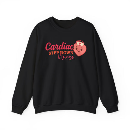 Cardiac Stepdown Nurse Sweatshirt | ICU RN Gift | Heart Nurse Crewneck | Cute Cardiology Apparel | CVICU Nurse Life | Medical Appreciation