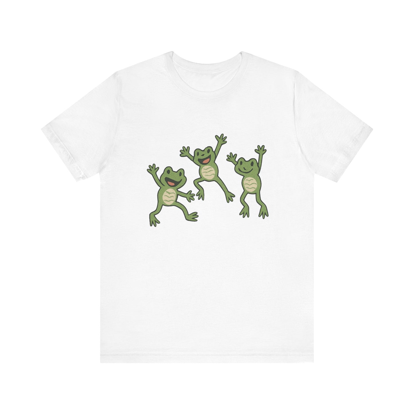 Three Frogs Shirt |Frog Tee| Cute Amphibian Fashion| Colors T-Shirt| Nature Lover Gift| I Like Frogs Shirt |