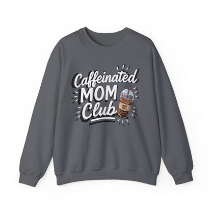 Caffeinated Moms Club Shirt, Mom Life Shirt, Mothers Day Shirt, Mom Appreciation Shirt, Funny Mom Shirt, Oversized Shirt for Mom