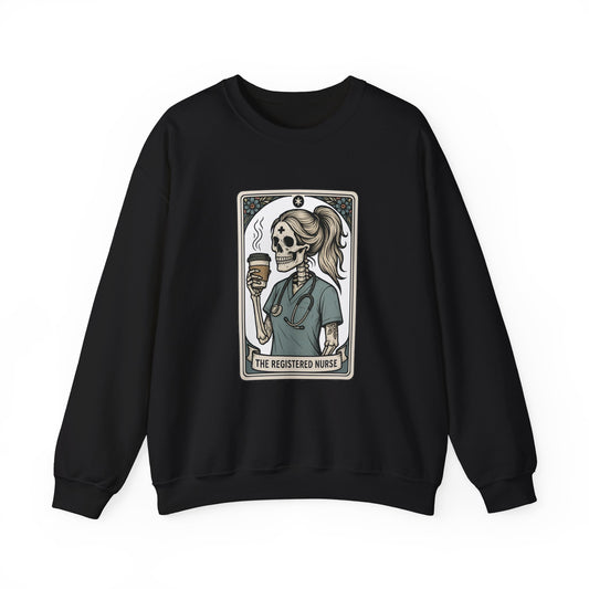 Registered nurse sweatShirt | custom embroidered crewneck | nursing student gift | cozy graduation apparel | personalized RN sweater