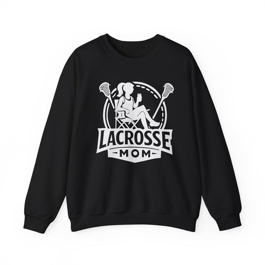 Lacrosse Mom Sweatshirt | Player & Coach Gift | Lacrosse Fan Apparel