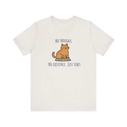I Do Not Think Therefore I Do Not Am T-shirt | Raccoon Meme | Silly Y2K Tee