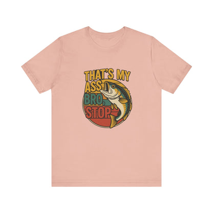 That’s My Bass Bro T-shirt | Funny Fishing Tee | Retro Gift for Fishermen