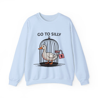 Go to silly SweatShirt | cute sweater | funny hoodie | cozy unisex top | got silly vibes | gift for her | playful university style
