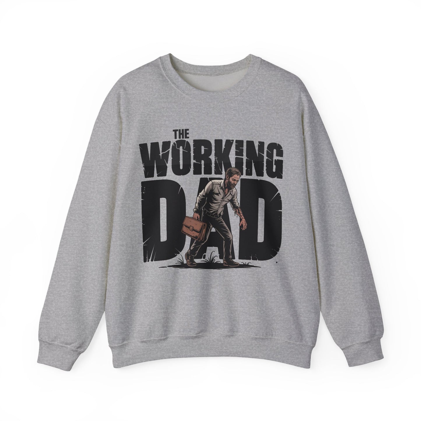 The walking dad sweatShirt | funny dad gift | new dad unisex sweatshirt | fathers day crewneck | comfort colors | zombie theme