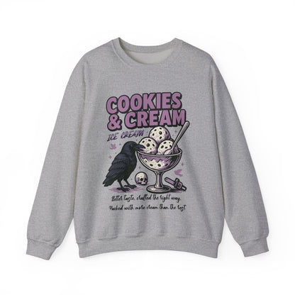 Butcher Blackbird Dark Romance  Sweatshirt  Cookie & Cream Ice Cream |Brynne Inspired Book |  Gift For Book Lover |