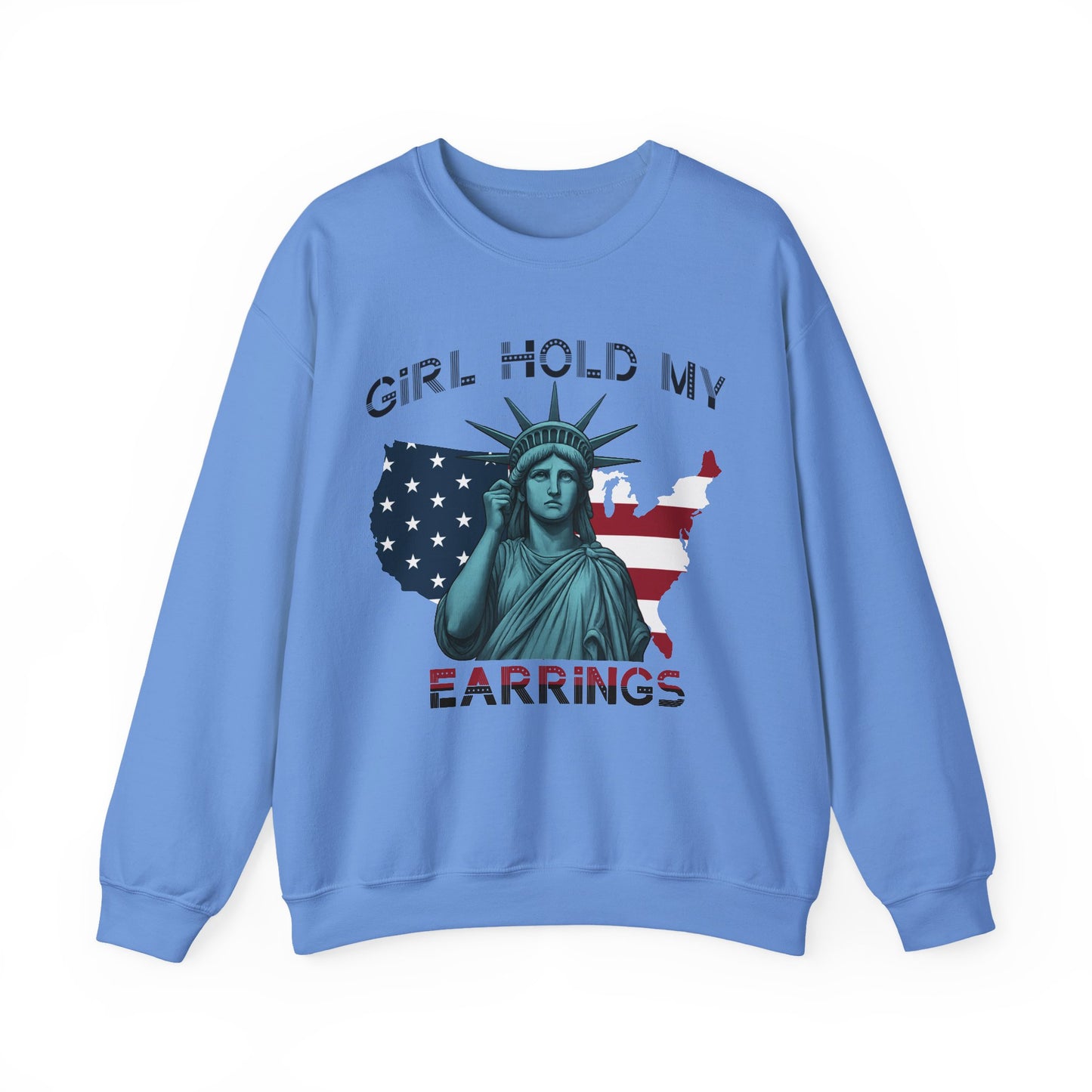 Girl Hold My Earrings sweatshirt | Anti Trump shirt | Political protest gift | FDT crewneck | National park inspired design