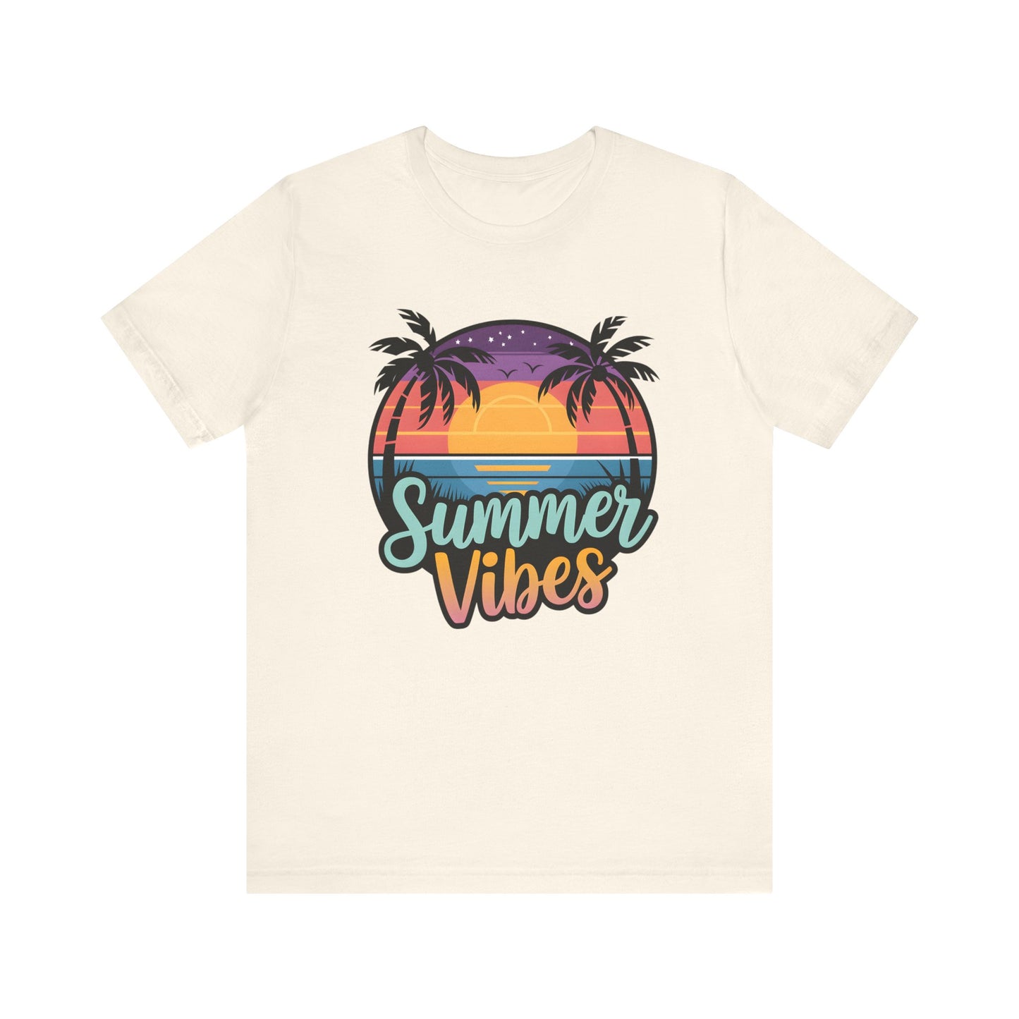 Vintage Sumer vibes Shirt | Beach Shirt | Vacation Tee | Retro Aesthetic | Sunshine Graphic | Trendy Summer Outfit | Cute Gift for Women |