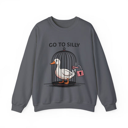 Go to silly SweatShirt | cute sweater | funny hoodie | cozy unisex top | got silly vibes | gift for her | playful university style