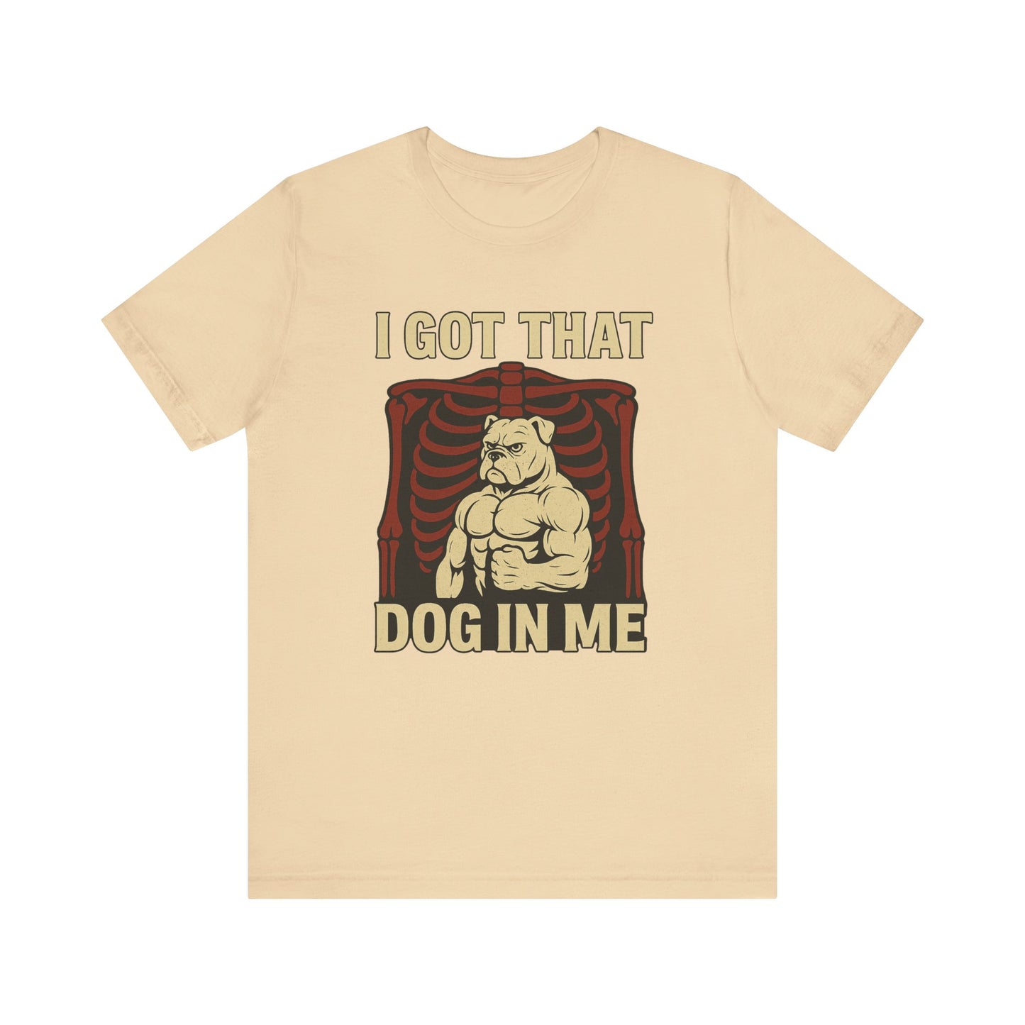 I got that dog in me Shirt | Funny Graphic Tee | Trendy Meme Gift for Dog Lovers | Unisex Humor Shirt | Vintage Retro Hotdog Style