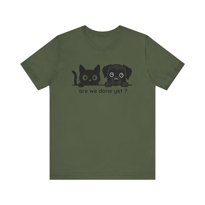 Is It Over Yet T-shirt | Funny Meme Tee | Sarcastic Gift for Friends