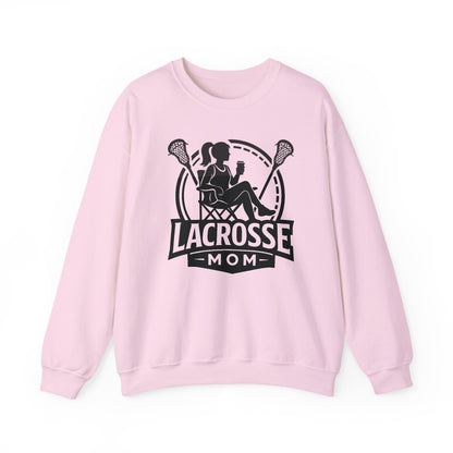 Lacrosse Mom Sweatshirt | Player & Coach Gift | Lacrosse Fan Apparel