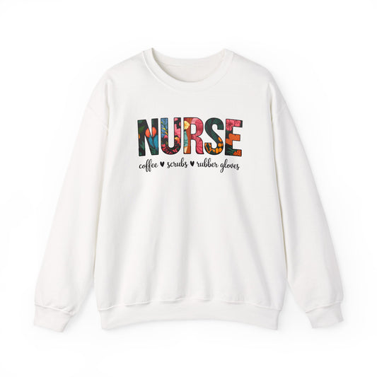 Nurse Sweatshirt | Cute Medical Crewneck | Gift for RN & Healthcare Workers