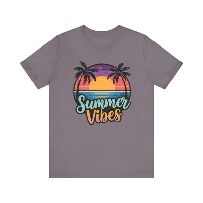 Vintage Sumer vibes Shirt | Beach Shirt | Vacation Tee | Retro Aesthetic | Sunshine Graphic | Trendy Summer Outfit | Cute Gift for Women |
