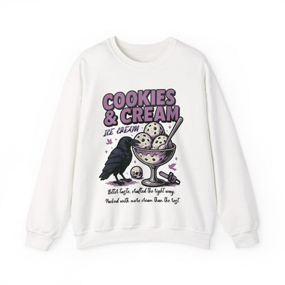 Butcher Blackbird Dark Romance  Sweatshirt  Cookie & Cream Ice Cream |Brynne Inspired Book |  Gift For Book Lover |
