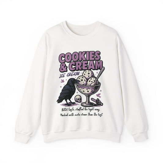 Butcher Blackbird Dark Romance  Sweatshirt  Cookie & Cream Ice Cream |Brynne Inspired Book |  Gift For Book Lover |