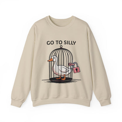 Go to silly SweatShirt | cute sweater | funny hoodie | cozy unisex top | got silly vibes | gift for her | playful university style