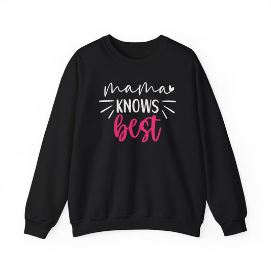 Mama Knows Best Sweatshirt | Cool Mom Tee | Mother’s Day Gift for Her