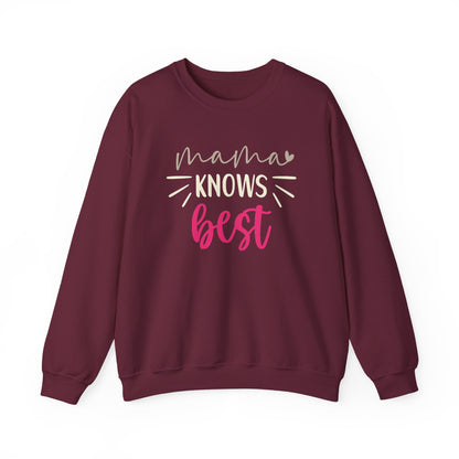 Mama Knows Best Sweatshirt | Cool Mom Tee | Mother’s Day Gift for Her