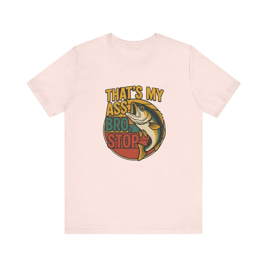 That’s My Bass Bro T-shirt | Funny Fishing Tee | Retro Gift for Fishermen