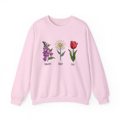 Subtle FDT Sweatshirt | political protest | liberal resist merch | feminist gift | democrat flower lover|F*ck Donald Trump  | comfy crewneck
