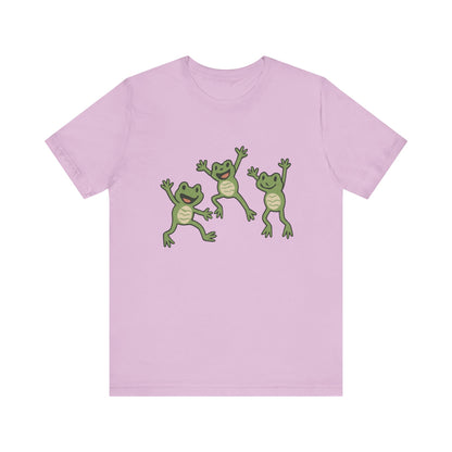 Three Frogs Shirt |Frog Tee| Cute Amphibian Fashion| Colors T-Shirt| Nature Lover Gift| I Like Frogs Shirt |