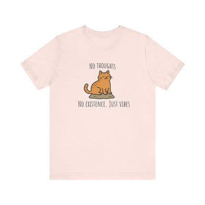 I Do Not Think Therefore I Do Not Am T-shirt | Raccoon Meme | Silly Y2K Tee