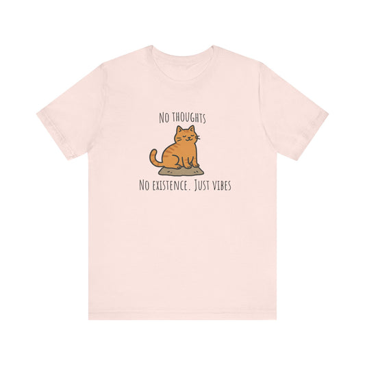 I Do Not Think Therefore I Do Not Am T-shirt | Raccoon Meme | Silly Y2K Tee