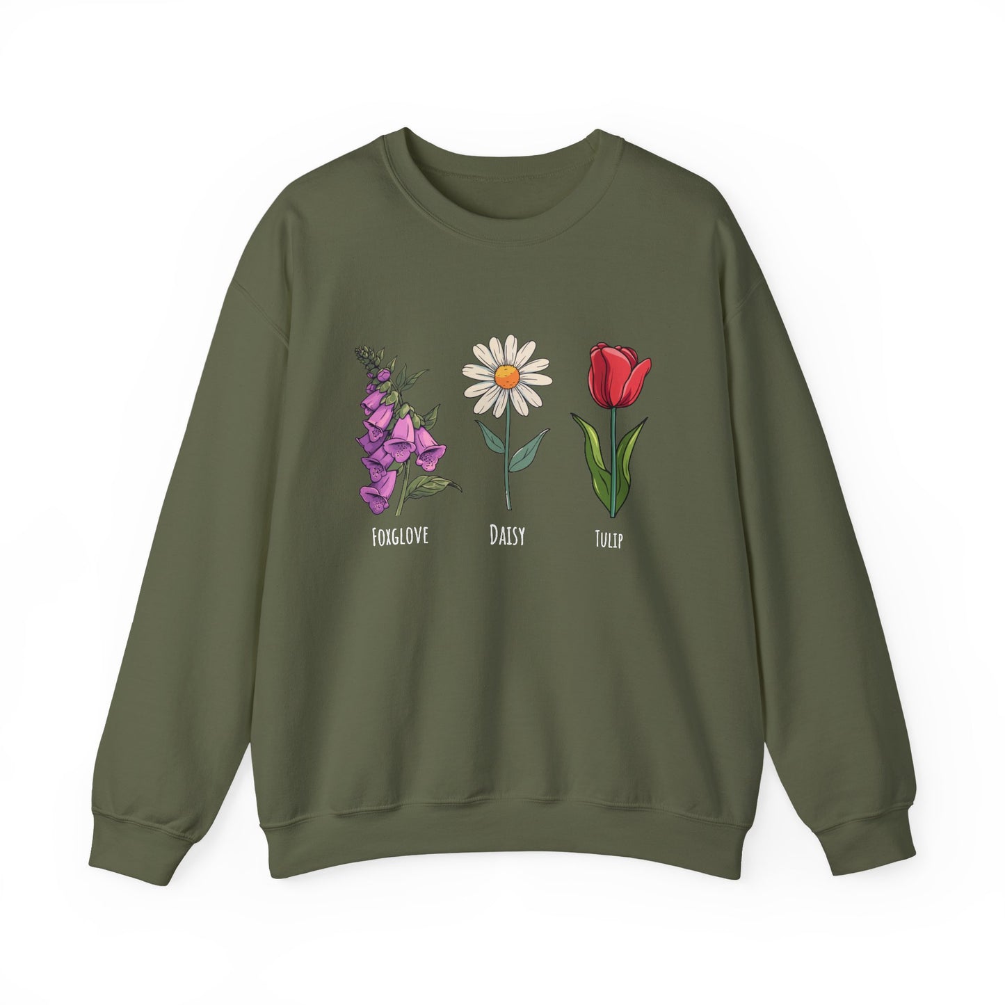 Subtle FDT Sweatshirt | political protest | liberal resist merch | feminist gift | democrat flower lover|F*ck Donald Trump  | comfy crewneck
