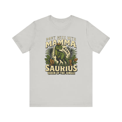 Mama Saurus T-shirt | Funny Dinosaur Mom Gift | Mother’s Day Tee for Nana