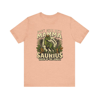 Mama Saurus T-shirt | Funny Dinosaur Mom Gift | Mother’s Day Tee for Nana