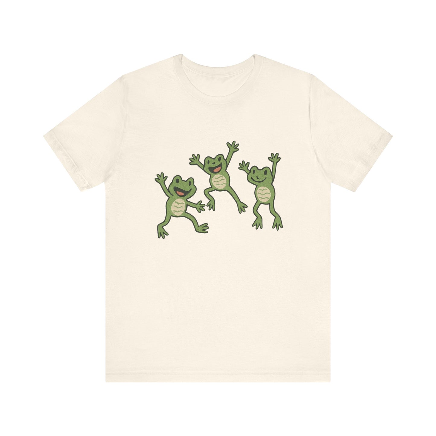 Three Frogs Shirt |Frog Tee| Cute Amphibian Fashion| Colors T-Shirt| Nature Lover Gift| I Like Frogs Shirt |