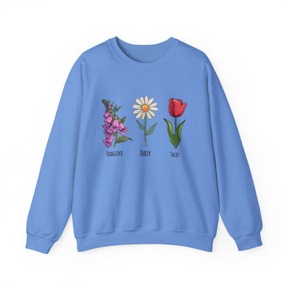 Subtle FDT Sweatshirt | political protest | liberal resist merch | feminist gift | democrat flower lover|F*ck Donald Trump  | comfy crewneck