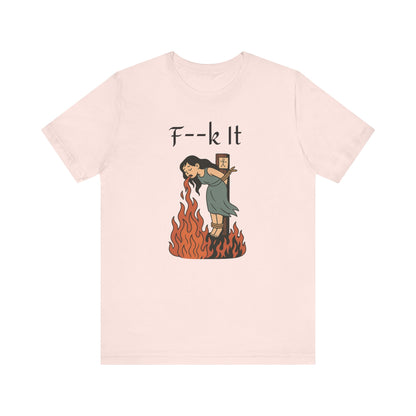 F-It T-shirt | Sarcastic Witchy Tee | Funny Spooky Aesthetic Halloween Shirt