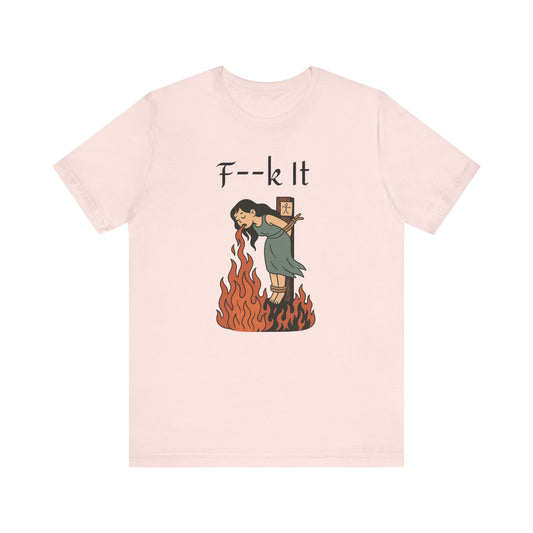F-It T-shirt | Sarcastic Witchy Tee | Funny Spooky Aesthetic Halloween Shirt
