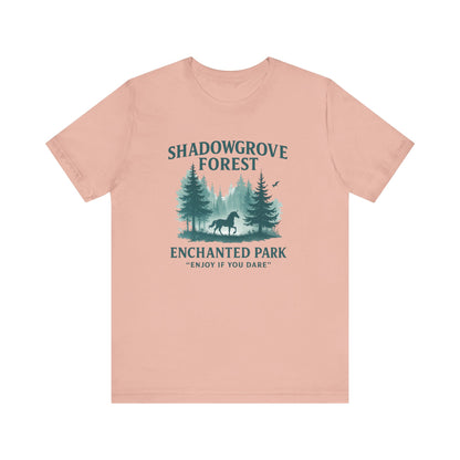 Shadowgrove Forest T-shirt | Magical Wizard Tee | Enchanted Bookish Gift