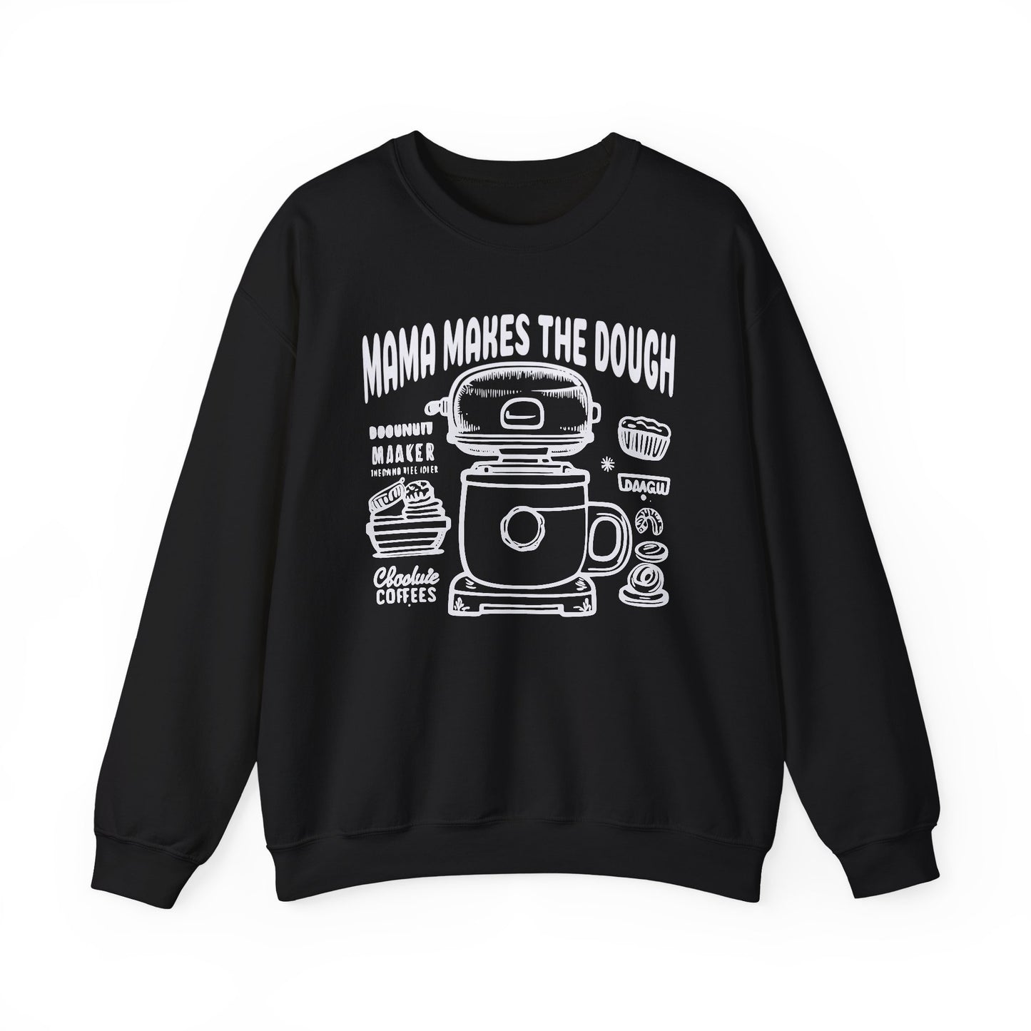 Mama Makes the Dough Sweatshirt | Baking Mom Gift | Cute Kitchen Crewneck